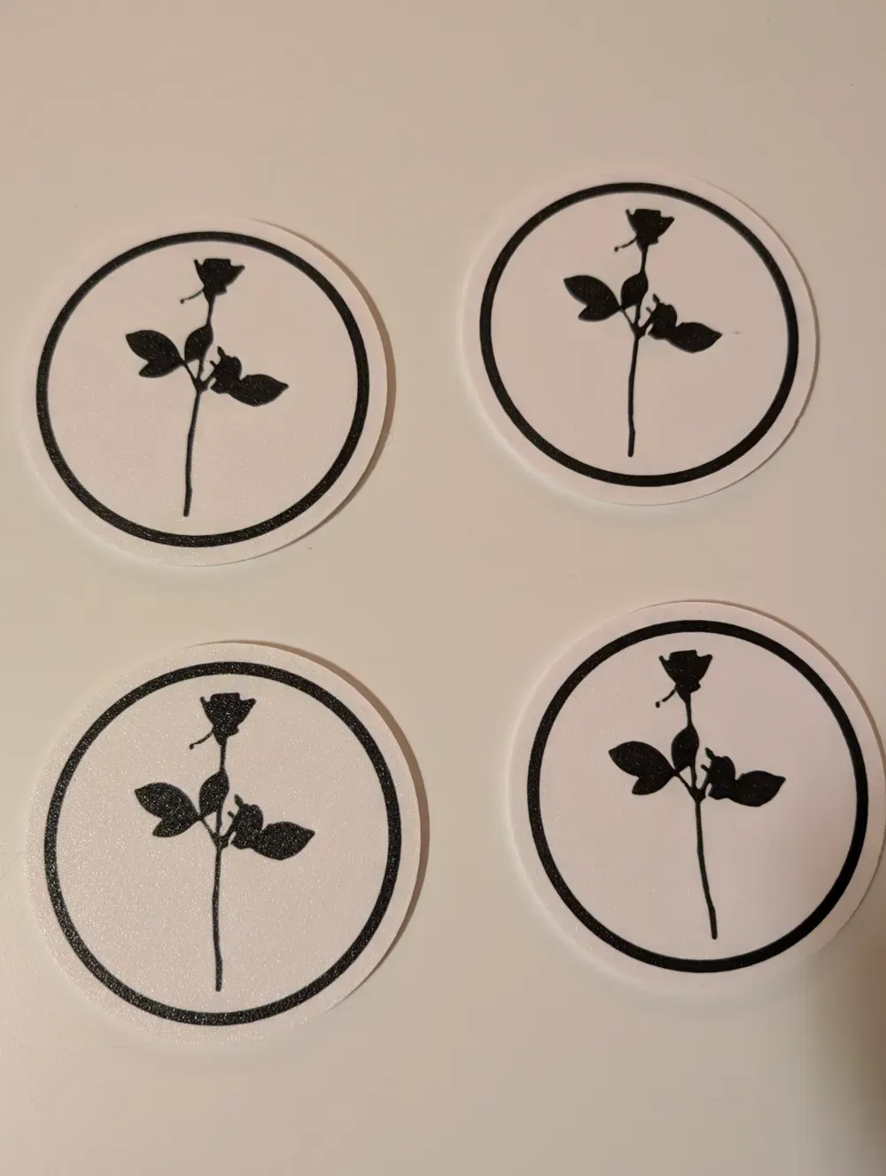 Posavasos Depeche Mode, vista 3