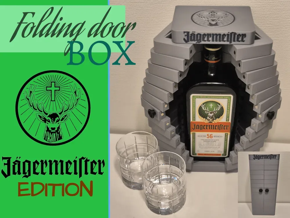 Caja plegable Jägermeister, vista 1