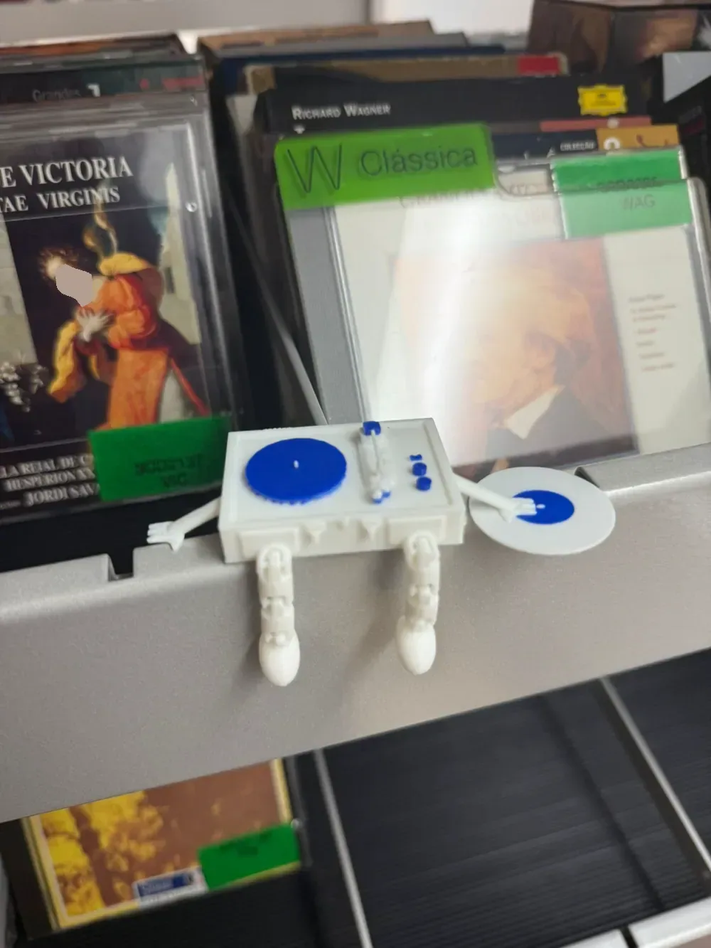 compañero de discos de vinilo articulado, vista 3