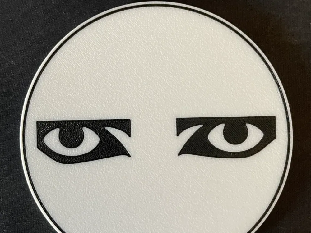Posavasos Ojos de Siouxsie, vista 1