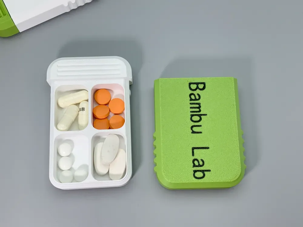 Pastillero de bolsillo (impresión rápida en 1 hora, solo 30 g), vista 3