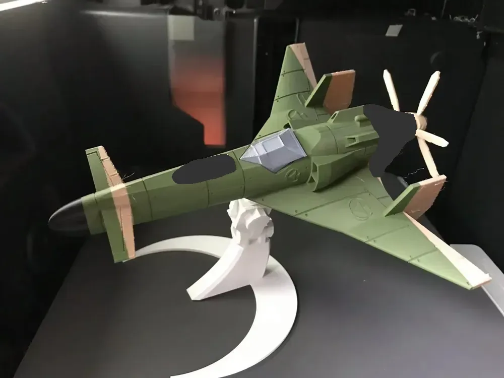 Interceptor Sanka MK-B de los Sky Crawlers, vista 1