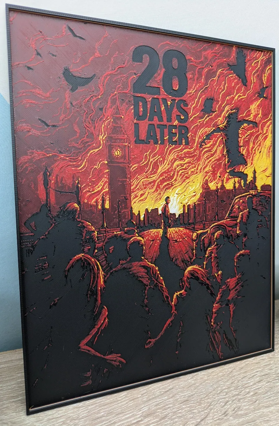 28 días después película HueForge, vista 3