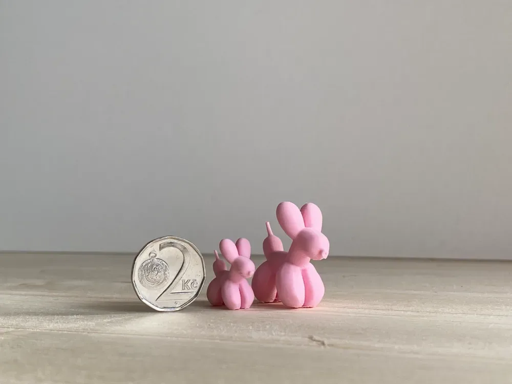 Figura de perro mini globo, vista 3