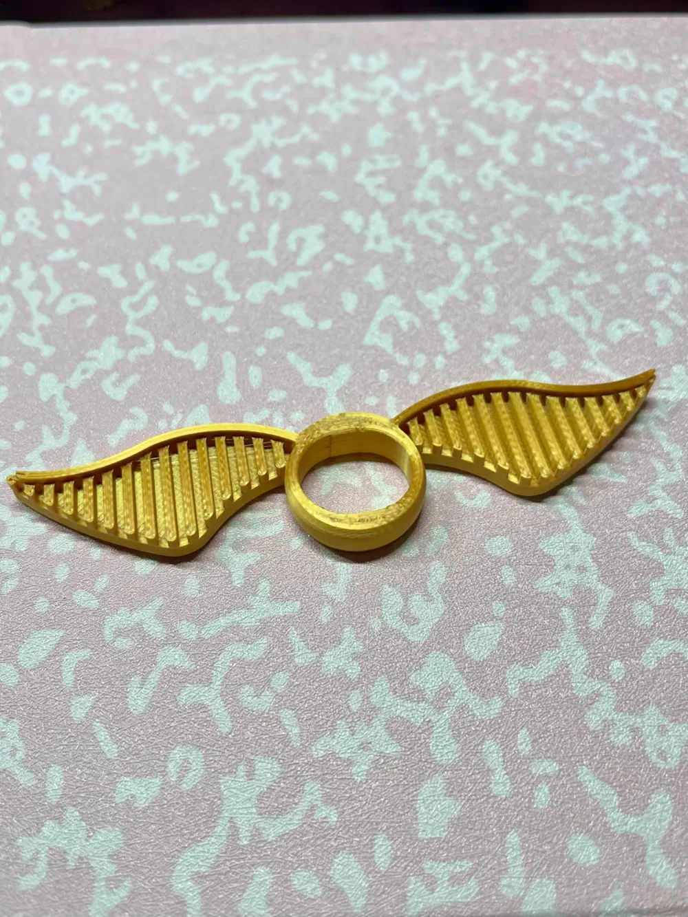 Porta libros con el pulgar del libro de la snitch de Harry Potter, vista 2