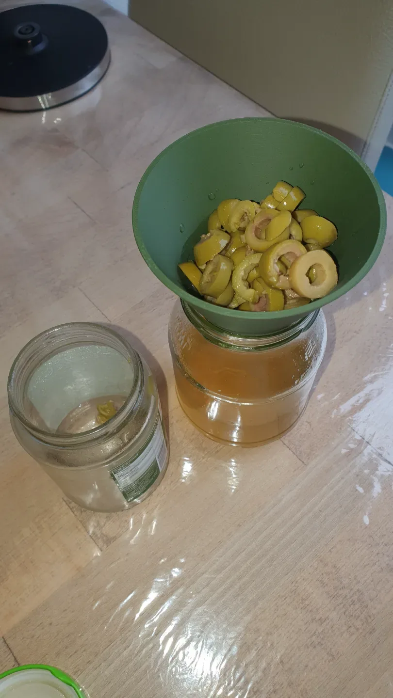 Embudo para tarros Landliebe, utensilio de cocina, vista 2