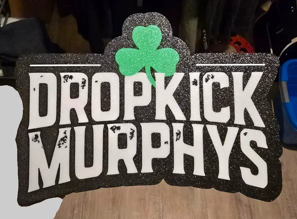 Caja de luz de Dropkick Murphys, vista 2