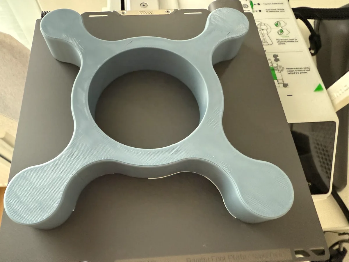 Soporte de mantenimiento Roborock QRevo para impresión 3D, vista 2