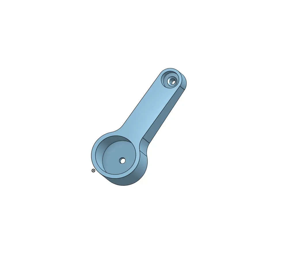 Soporte de pared para bicicletas moderno para impresión 3D, vista 3