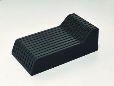 Soporte para placa de impresión (compatible con SwapMod) para impresión 3D, vista 2