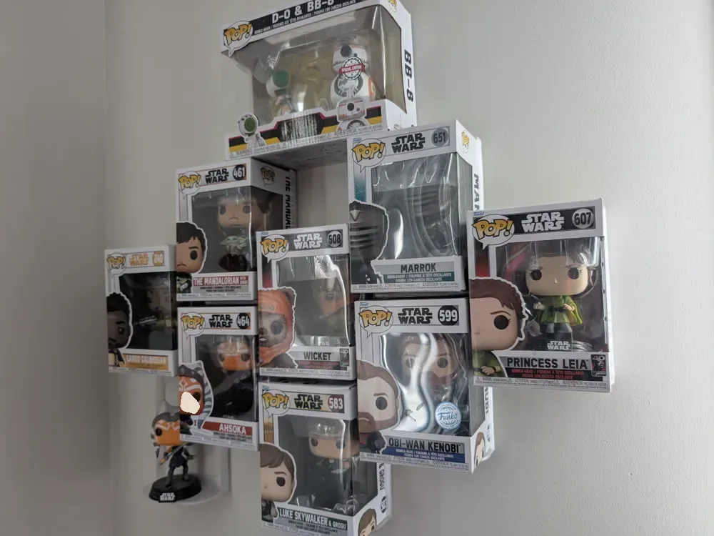 Estantes Funko Pop para impresión 3D, vista 1
