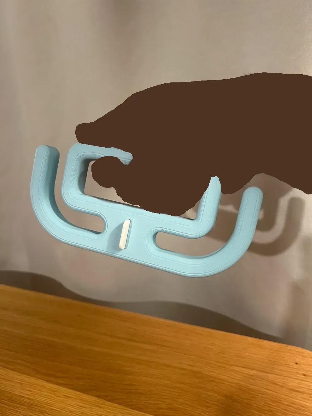 Soporte para bolsas de supermercado para impresión 3D, vista 3