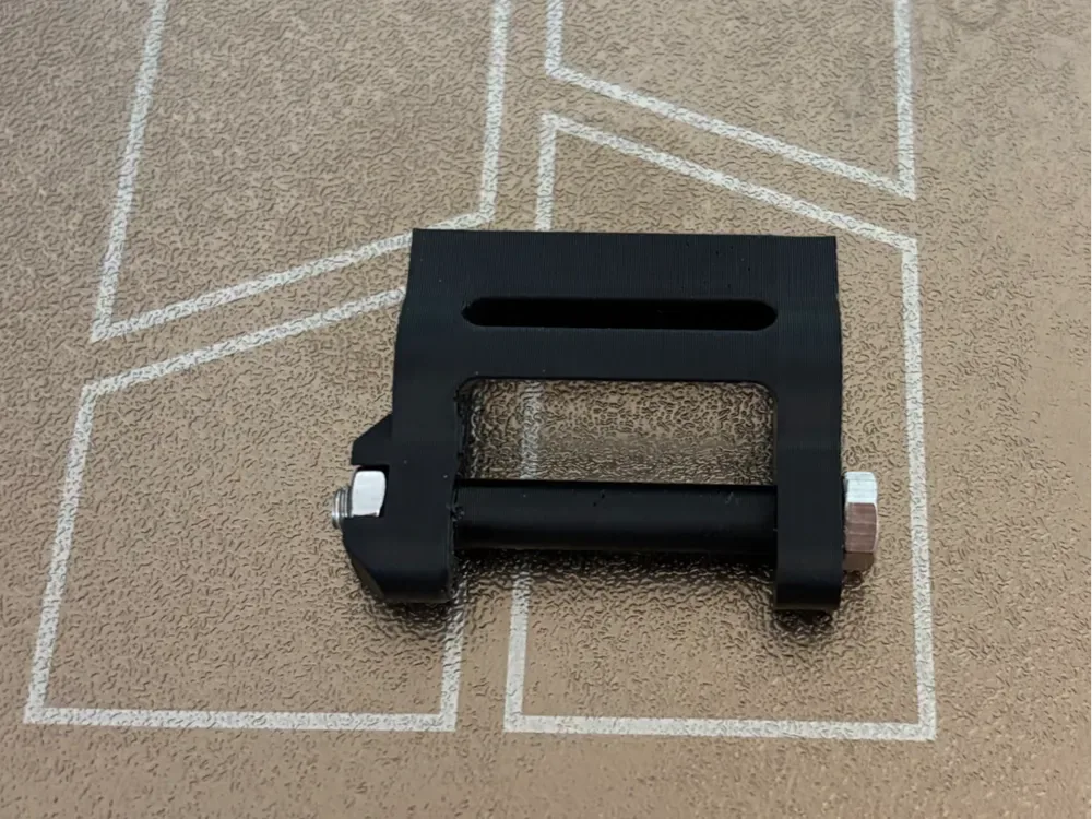 hebilla resistente para mochilas con correas de 25 mm para impresión 3D, vista 1