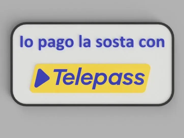 Telepass Rayas Azules, vista 1
