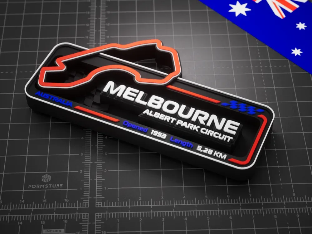 Coleccionables de pista de carreras / "MELBOURNE", vista 1