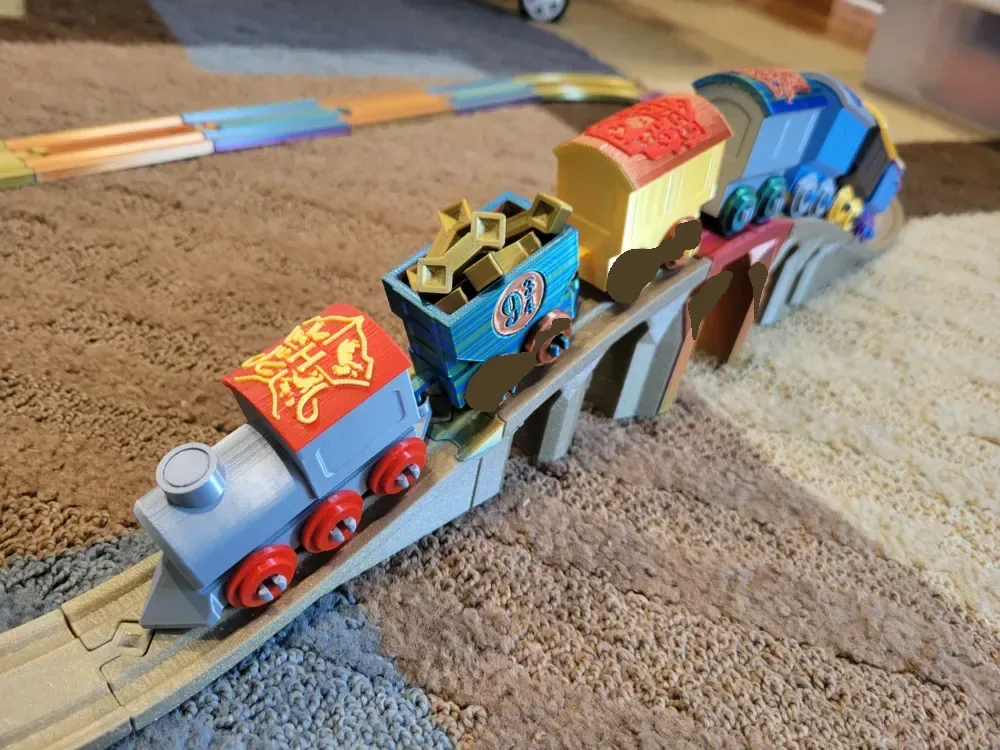 Conjunto de trenes de Hogwarts, vista 1