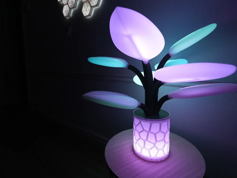 FLORA - Hojas de Luz Led, vista 3