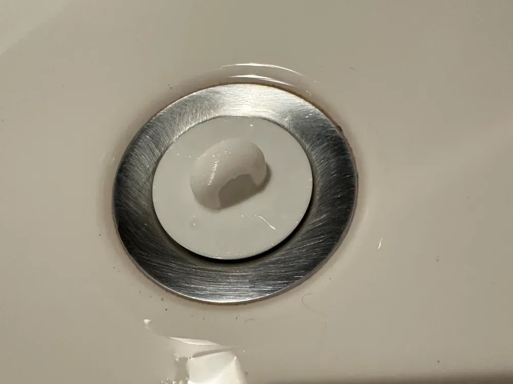 Tapón de fregadero de TPU de 37 mm x 17 mm, vista 1
