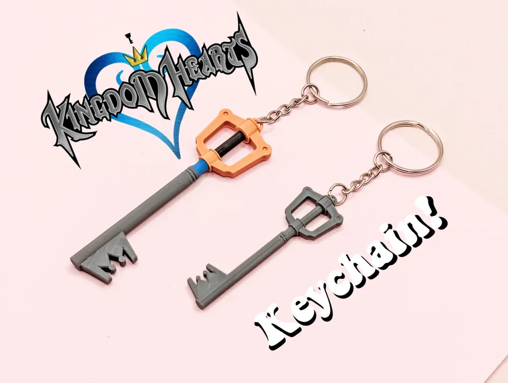 Llavero de llave espada de Kingdom Hearts, vista 3
