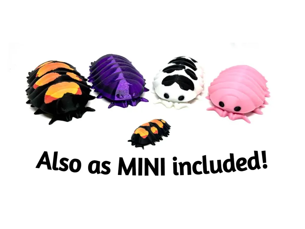 Isópodo articulado - Porcellio laevis, ¡también MINI!, vista 1