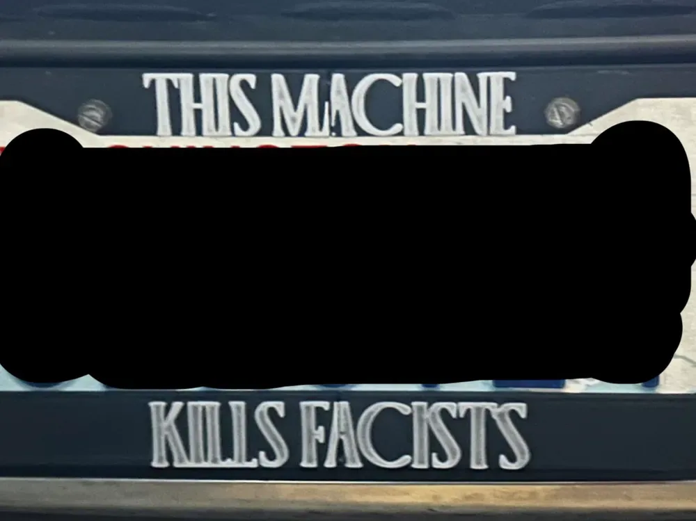 ESTA MÁQUINA MATA A FASCISTAS, vista 1