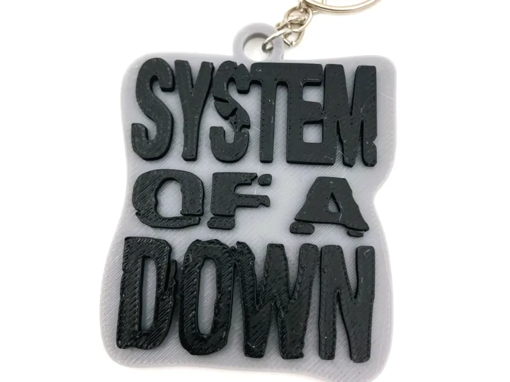 Llavero System of a Down / Llavero SOAD, vista 1