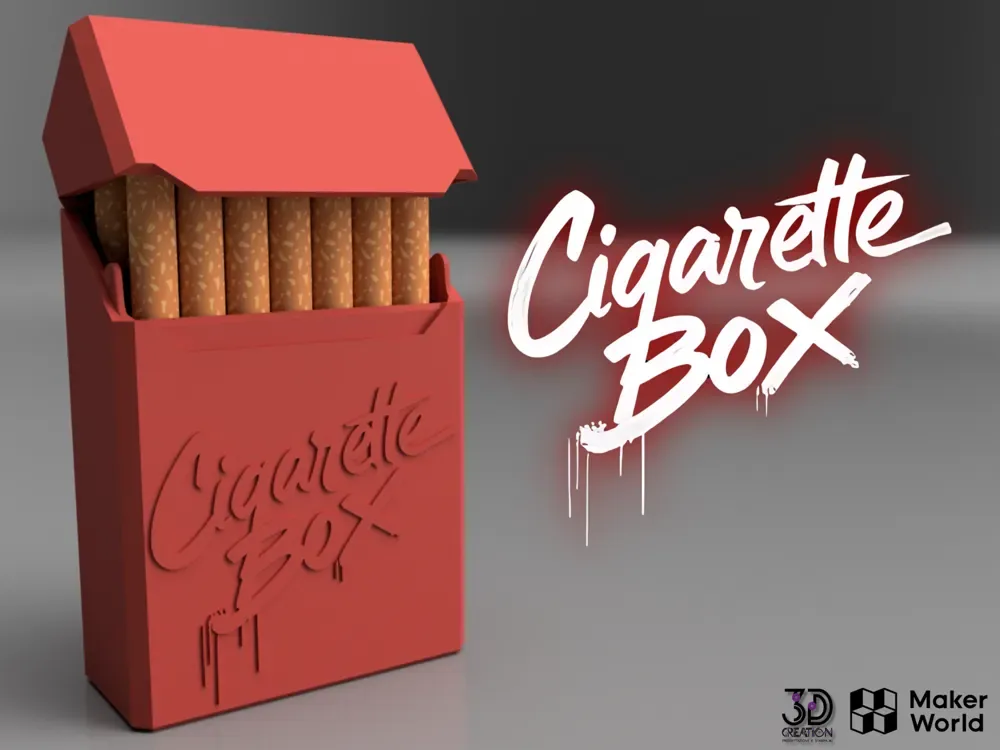Caja de cigarrillos, vista 1