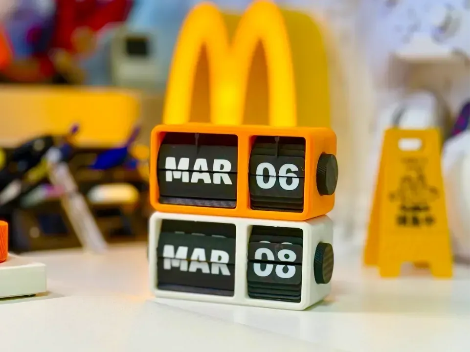 Calendario perpetuo CUBO, vista 1