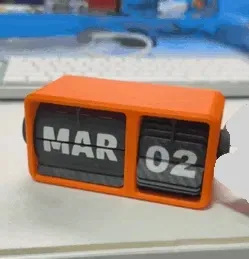 Calendario perpetuo CUBO, vista 2