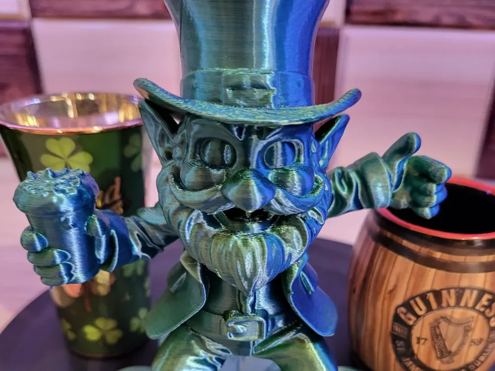 Duende del Día de San Patricio - Decoración Lucky Bar & Pub, vista 1
