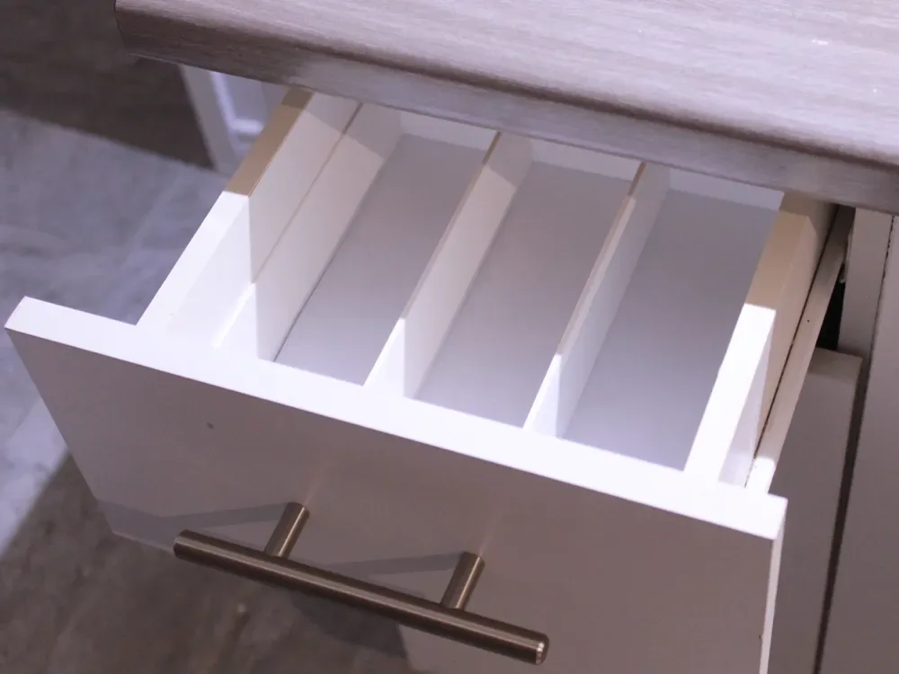 Divisor de cajón paramétrico para impresión 3D, vista 1