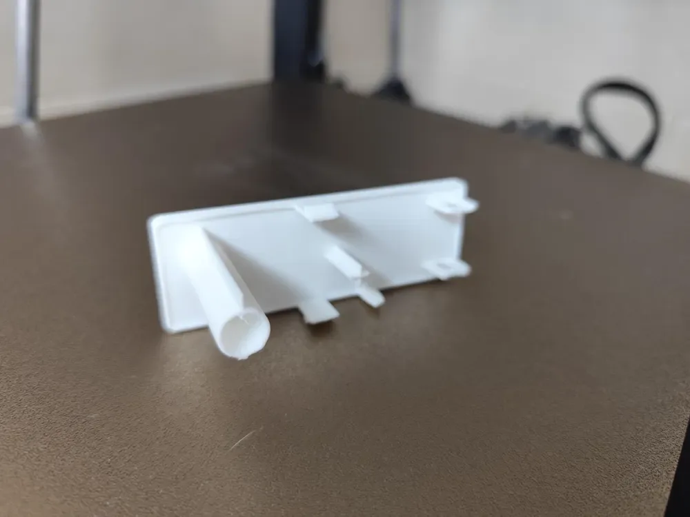 Pulsador apertura microondas Samsung para impresión 3D, vista 3