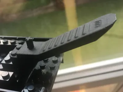 Herramienta separadora de ladrillos para impresión 3D, vista 2