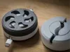 Organizador de cables ergonómico para impresión 3D, vista 3