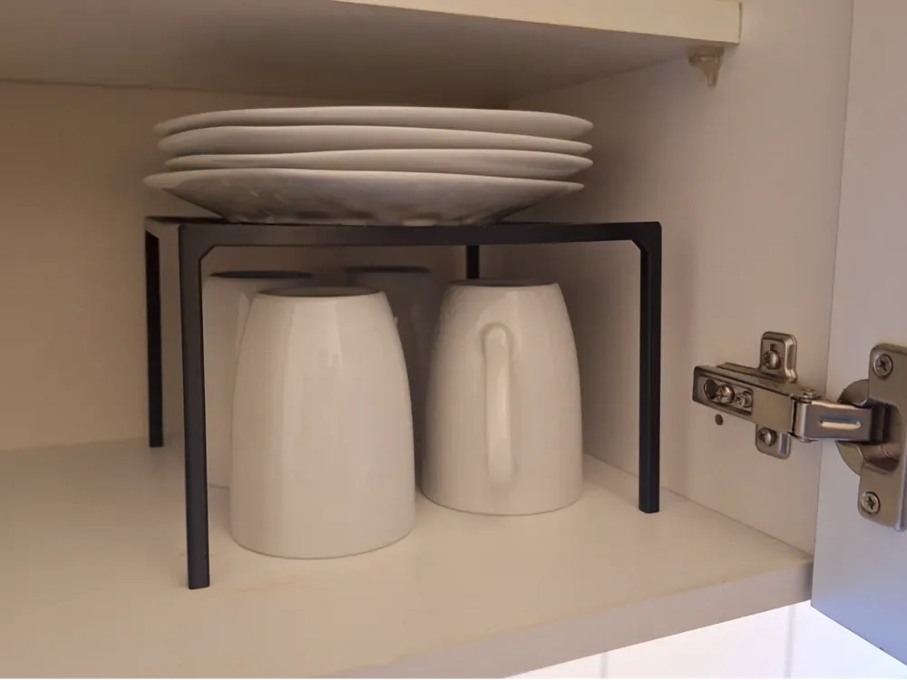 Sistema de apilamiento que ahorra espacio para su cocina, vista 1