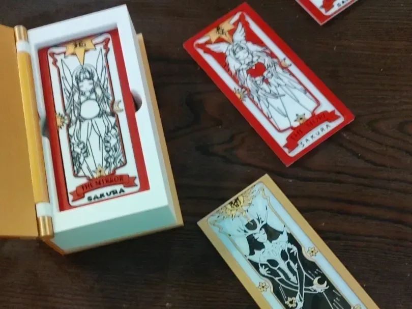 Cardcaptor Sakura Card Box 2.0 (versión del libro Clow que se puede abrir), vista 1