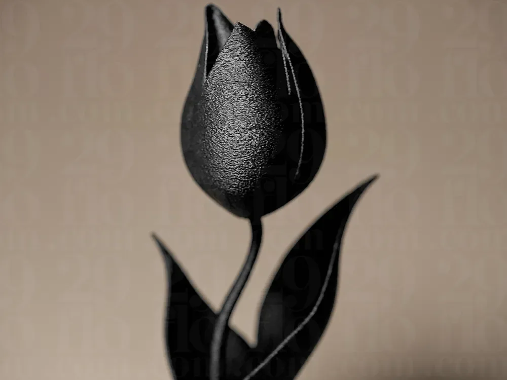 Figura decorativa de tulipán, vista 3