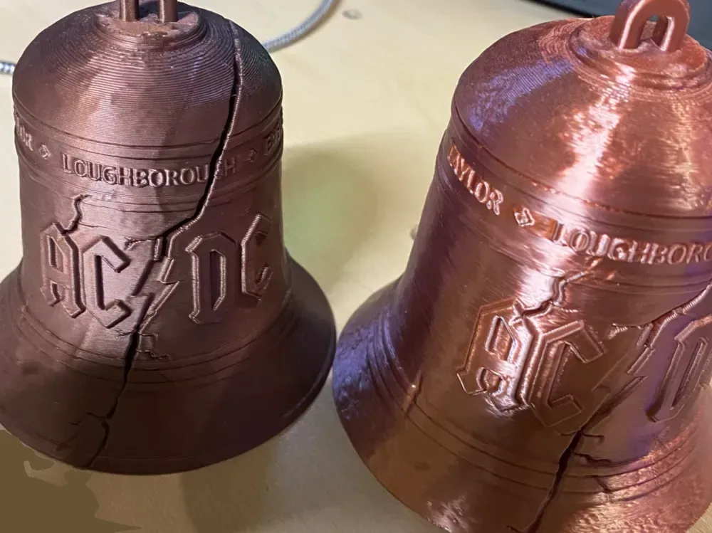 Campana AC/DC con campanas Crack Hells, vista 1