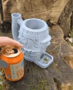 Soporte para latas de torre de dados Tankard de Druida, vista 2