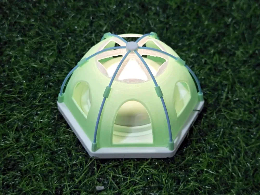 Lámpara de tienda de campaña tipo cúpula - Lámpara de luz de té, vista 3