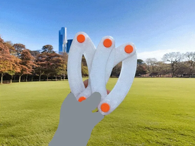 Anillo volador versátil, disco volador, juguete al aire libre, vista 1