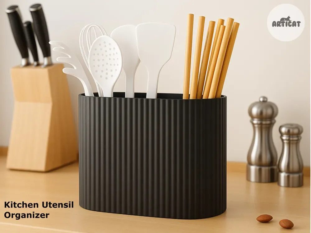 Organizador de utensilios de cocina, vista 1