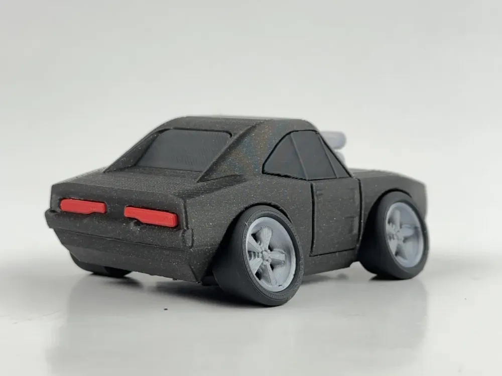 Dodge Charger 1970 con dibujos animados - Rápido y Furioso, vista 2