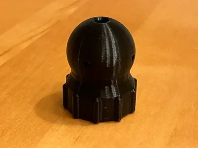 Manguera de jardín Boquilla de bola rociadora Roscas hembra FGH para impresión 3D, vista 3
