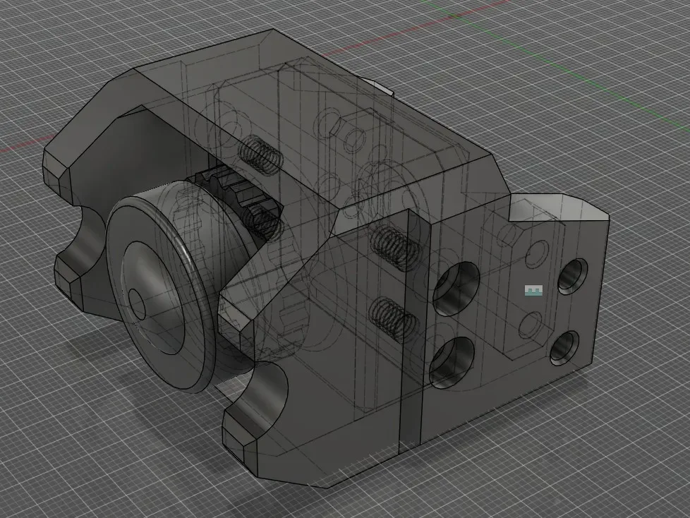 Adaptador de cámara Walksnail HD para impresión 3D, vista 1