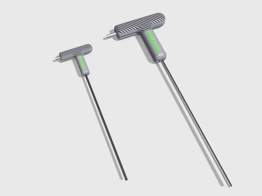 Mango de destornillador con llave hexagonal (compatible con caja de herramientas) para impresión 3D, vista 1