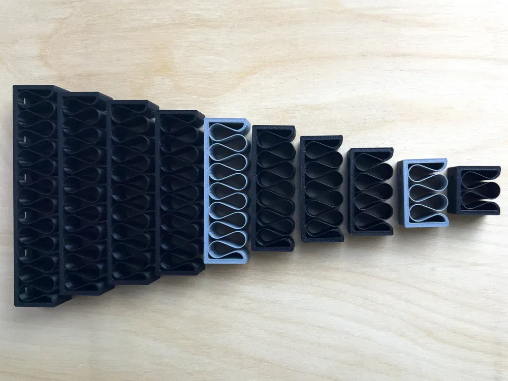 soporte universal para cables edición con tornillos para impresión 3D, vista 2