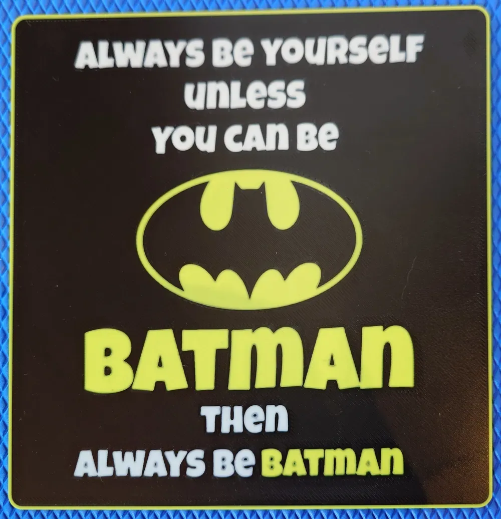 Sé siempre tú mismo. A menos que puedas ser Batman, vista 2