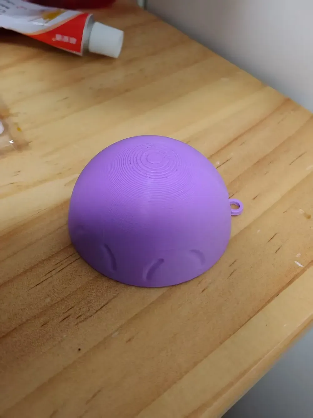 Respirar coco morado, vista 3