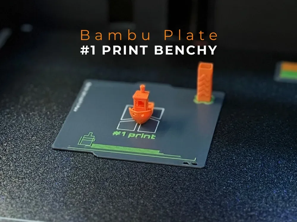 Plato First Print Benchy-Bambu, vista 1
